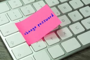 set strong passwords